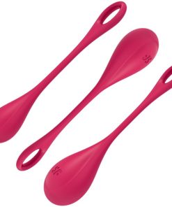 SATISFYER - YONI POWER 1 KIT DE ENTRENAMIENTO ROJO