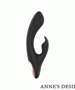 ANNE'S DESIRE  - RABBIT CONTROL REMOTO TECNOLOGÍA WATCHME NEGRO