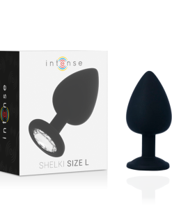 INTENSE - SHELKI L PLUG ANAL NEGRO