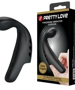 PRETTY LOVE - DEDAL VIBRADOR GORGON NEGRO