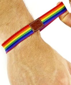 PRIDE - PULSERA CHICO GOMA LUJO ORGULLO