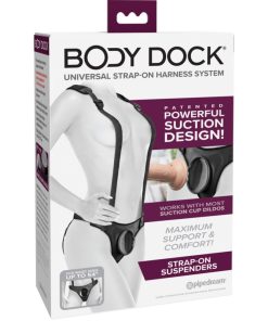 PIPEDREAMS - BODY DOCK STRAP-ON SUSPENDERS