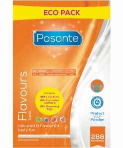 PASANTE - PRESERVATIVO ECO PACK SABORES BOLSA 288 UNIDADES