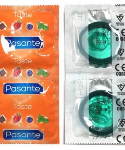 PASANTE - PRESERVATIVO SABOR MENTA BOLSA 144 UNIDADES