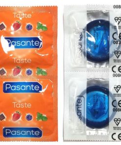 PASANTE - PRESERVATIVO SABOR ARANDANO BOLSA 144 UNIDADES
