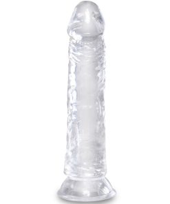 KING COCK - CLEAR PENE REALÍSTICO 19.7 CM TRANSPARENTE