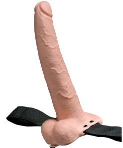 FETISH FANTASY SERIES - ARNES AJUSTABLE PENE REALÍSTICO CON TESTÍCULOS RECARGABLE Y VIBRADOR 23 CM