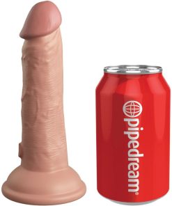 KING COCK - ÉLITE DILDO REALÍSTICO SILICONA 15.2 CM