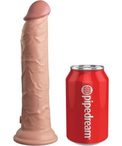 KING COCK - ÉLITE DILDO REALÍSTICO SILICONA 23 CM