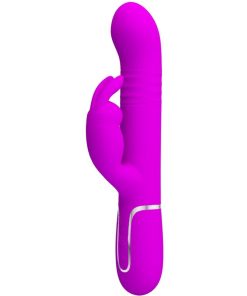 PRETTY LOVE - VIBRADOR COALE RABBIT PERLAS VIOLETA