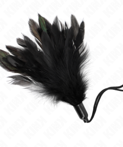 KINK - PLUMAS PARA COSQUILLAS CON MANGO DE CUERDA BASE DE PLÁSTICO 15 CM