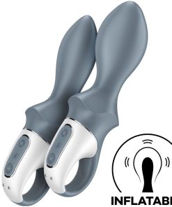 SATISFYER - AIR PUMP BOOTY 1 VIBRADOR INFLABLE ANAL GRIS