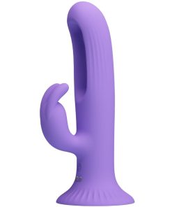 PRETTY LOVE - KILLMOULIS VIBRADOR RABBIT 12 MODOS DE VIBRACIÓN MORADO