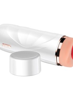 SHEQU - RILEY MASTURBADOR VAGINA CON VIBRACIÓN Y ONDAS ESTIMULADORAS