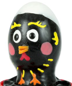 CONDOMERIE - PRESERVATIVO DECORATIVO PINTADO A MANO POLLO NEGRO