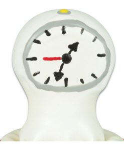 CONDOMERIE - PRESERVATIVO DECORATIVO PINTADO A MANO RELOJ