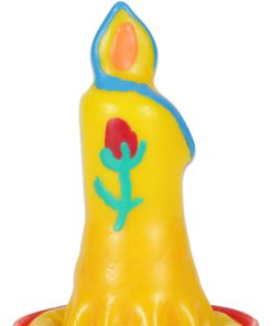 CONDOMERIE - PRESERVATIVO DECORATIVO PINTADO A MANO VELA