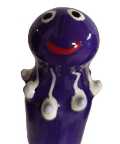 CONDOMERIE - PRESERVATIVO DECORATIVO PINTADO A MANO PULPO MORADO