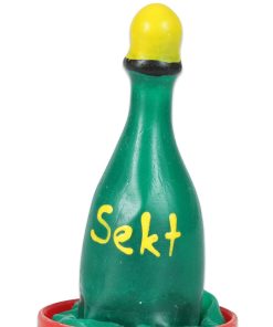 CONDOMERIE - PRESERVATIVO DECORATIVO PINTADO A MANO CHAMPÁN