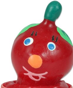 CONDOMERIE - PRESERVATIVO DECORATIVO PINTADO A MANO TOMATE