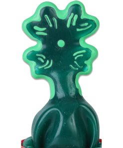 CONDOMERIE - PRESERVATIVO DECORATIVO PINTADO A MANO HOJA DE TRÉBOL