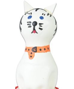 CONDOMERIE - PRESERVATIVO DECORATIVO PINTADO A MANO GATO BLANCO