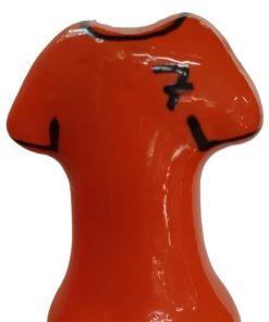 CONDOMERIE - PRESERVATIVO DECORATIVO PINTADO A MANO CAMISA NARANJA