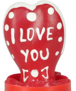 CONDOMERIE - PRESERVATIVO DECORATIVO PINTADO A MANO CORAZÓN - TE AMO MODELO 2
