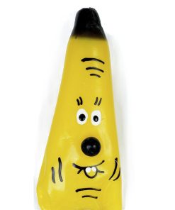 CONDOMERIE - PRESERVATIVO DECORATIVO PINTADO A MANO PLÁTANO MODELO XL