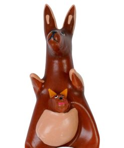 CONDOMERIE - PRESERVATIVO DECORATIVO PINTADO A MANO CANGURO MODELO XL