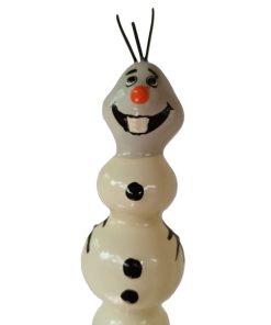 CONDOMERIE - PRESERVATIVO DECORATIVO PINTADO A MANO LINDO MUÑECO DE NIEVE XL