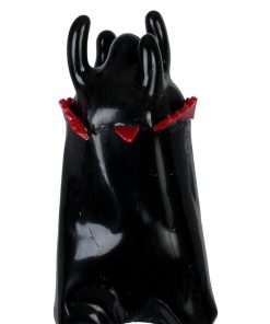 CONDOMERIE - PRESERVATIVO DECORATIVO PINTADO A MANO TORRE NEGRA XL