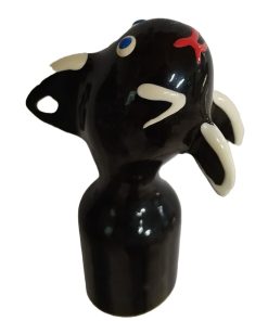 CONDOMERIE - PRESERVATIVO DECORATIVO PINTADO A MANO ORCA AMABLE XL