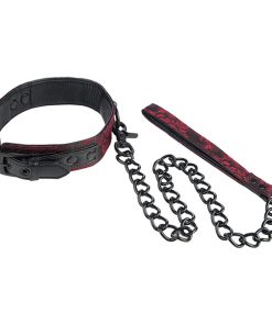 CALEXOTICS - SCANDAL COLLAR CON CORREA NEGRA