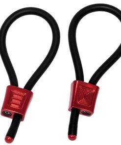 ELECTRASTIM - PRESTIGE ELECTRA LOOPS ANILLOS DE PENE AJUSTABLES ROJO