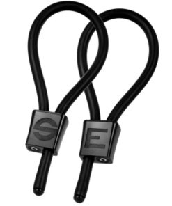ELECTRASTIM - PRESTIGE ELECTRA LOOPS ANILLOS DE PENE AJUSTABLES NEGRO