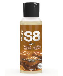 STIMUL8 - S8 4 EN 1 LUBRICANTE POSTRE CHOCOLATE Y CARAMELO SALADO 125 ML
