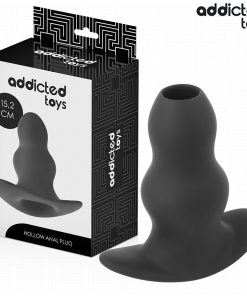 ADDICTED TOYS - PLUG ANAL HUECO SILICONA TALLA XXL 15,2 CM