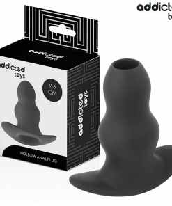 ADDICTED TOYS - PLUG ANAL HUECO SILICONA TALLA M 9,6 CM