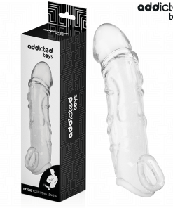 ADDICTED TOYS - EXTENSOR PARA EL PENE TRANSPARENTE 27 CM