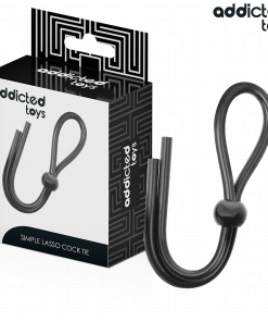 ADDICTED TOYS - CUERDA SILICONA PARA EL PENE DE LAZO SIMPLE