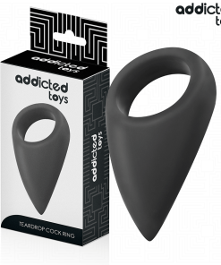 ADDICTED TOYS - ANILLO CON FORMA DE LÁGRIMA PARA EL PENE