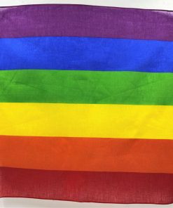 PRIDE - PAÑUELO ALGODÓN TRIANGULAR BANDERA ARCOÍRIS