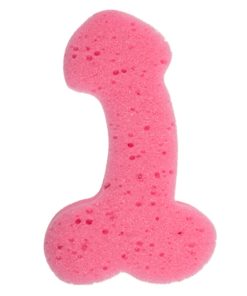DIABLO PICANTE - ESPONJA CON FORMA DE PENE ROSA
