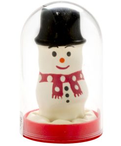 CONDOMERIE - PRESERVATIVO DECORATIVO PINTADO A MANO MUÑECO DE NIEVE
