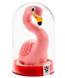 CONDOMERIE - PRESERVATIVO DECORATIVO PINTADO A MANO FLAMENCO ROSA