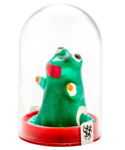 CONDOMERIE - PRESERVATIVO DECORATIVO PINTADO A MANO RANA MODEL 1