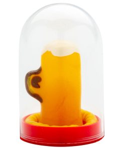 CONDOMERIE - PRESERVATIVO DECORATIVO PINTADO A MANO VASO DE CERVEZA