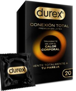 DUREX - CONEXIÓN TOTAL ULTRA FINO PLUS SIN LÁTEX 20 UNIDADES