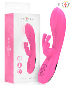 INTENSE - RANDALL VIBRADOR RABBIT 10 VIBRACIONES ROSA